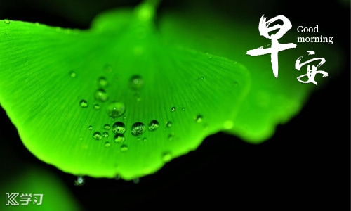 早安问候语录说说 早安问候语录说说